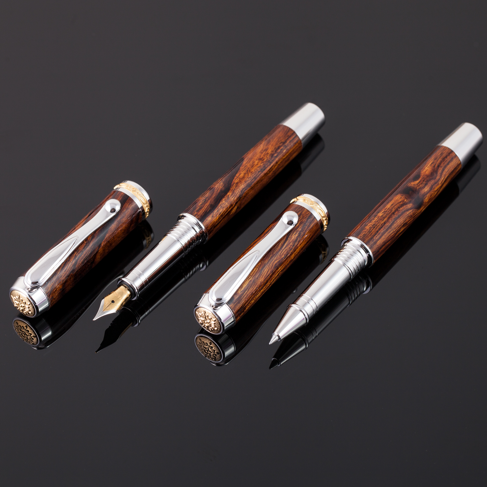 Wood Writing Fullfederhalter Kugelschreiber Und Bleistifte Aus Edelholz